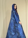 Chiffon Abaya Blue