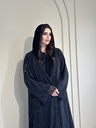 Chiffon Abaya Black 2